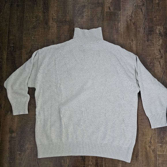 Penn Penningtons 1X 1/4 Zip Knit Sweater Perfect for Holidays - Picture 9 of 12